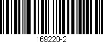 Código de barras (EAN, GTIN, SKU, ISBN): '169220-2'