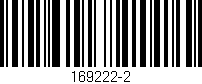 Código de barras (EAN, GTIN, SKU, ISBN): '169222-2'