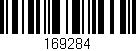 Código de barras (EAN, GTIN, SKU, ISBN): '169284'