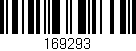 Código de barras (EAN, GTIN, SKU, ISBN): '169293'