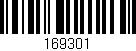 Código de barras (EAN, GTIN, SKU, ISBN): '169301'