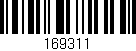 Código de barras (EAN, GTIN, SKU, ISBN): '169311'