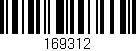 Código de barras (EAN, GTIN, SKU, ISBN): '169312'