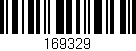 Código de barras (EAN, GTIN, SKU, ISBN): '169329'