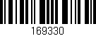 Código de barras (EAN, GTIN, SKU, ISBN): '169330'