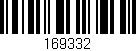 Código de barras (EAN, GTIN, SKU, ISBN): '169332'