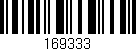 Código de barras (EAN, GTIN, SKU, ISBN): '169333'