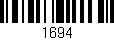Código de barras (EAN, GTIN, SKU, ISBN): '1694'