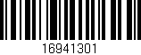 Código de barras (EAN, GTIN, SKU, ISBN): '16941301'
