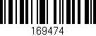 Código de barras (EAN, GTIN, SKU, ISBN): '169474'