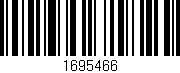 Código de barras (EAN, GTIN, SKU, ISBN): '1695466'