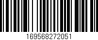 Código de barras (EAN, GTIN, SKU, ISBN): '169568272051'