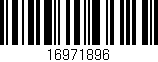 Código de barras (EAN, GTIN, SKU, ISBN): '16971896'