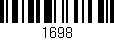 Código de barras (EAN, GTIN, SKU, ISBN): '1698'