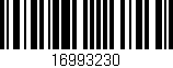 Código de barras (EAN, GTIN, SKU, ISBN): '16993230'