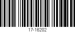 Código de barras (EAN, GTIN, SKU, ISBN): '17-16202'