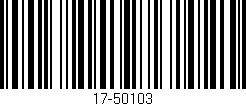Código de barras (EAN, GTIN, SKU, ISBN): '17-50103'
