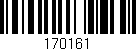 Código de barras (EAN, GTIN, SKU, ISBN): '170161'