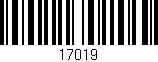 Código de barras (EAN, GTIN, SKU, ISBN): '17019'
