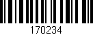 Código de barras (EAN, GTIN, SKU, ISBN): '170234'