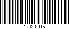 Código de barras (EAN, GTIN, SKU, ISBN): '1703-8015'