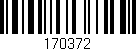 Código de barras (EAN, GTIN, SKU, ISBN): '170372'