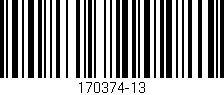 Código de barras (EAN, GTIN, SKU, ISBN): '170374-13'