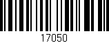 Código de barras (EAN, GTIN, SKU, ISBN): '17050'