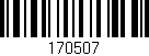 Código de barras (EAN, GTIN, SKU, ISBN): '170507'