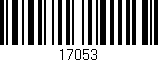 Código de barras (EAN, GTIN, SKU, ISBN): '17053'