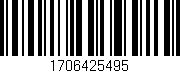 Código de barras (EAN, GTIN, SKU, ISBN): '1706425495'