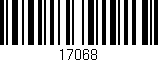 Código de barras (EAN, GTIN, SKU, ISBN): '17068'