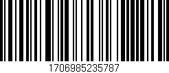 Código de barras (EAN, GTIN, SKU, ISBN): '1706985235787'