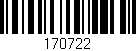 Código de barras (EAN, GTIN, SKU, ISBN): '170722'