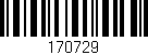 Código de barras (EAN, GTIN, SKU, ISBN): '170729'