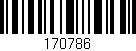 Código de barras (EAN, GTIN, SKU, ISBN): '170786'