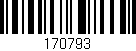 Código de barras (EAN, GTIN, SKU, ISBN): '170793'