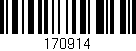 Código de barras (EAN, GTIN, SKU, ISBN): '170914'