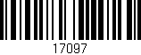 Código de barras (EAN, GTIN, SKU, ISBN): '17097'