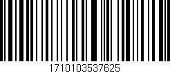 Código de barras (EAN, GTIN, SKU, ISBN): '1710103537625'