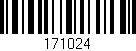Código de barras (EAN, GTIN, SKU, ISBN): '171024'