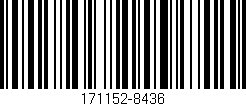 Código de barras (EAN, GTIN, SKU, ISBN): '171152-8436'