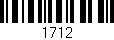 Código de barras (EAN, GTIN, SKU, ISBN): '1712'