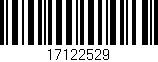 Código de barras (EAN, GTIN, SKU, ISBN): '17122529'