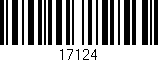 Código de barras (EAN, GTIN, SKU, ISBN): '17124'