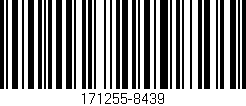 Código de barras (EAN, GTIN, SKU, ISBN): '171255-8439'