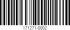 Código de barras (EAN, GTIN, SKU, ISBN): '171271-0002'