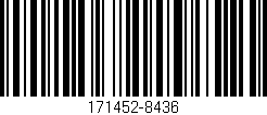 Código de barras (EAN, GTIN, SKU, ISBN): '171452-8436'