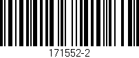 Código de barras (EAN, GTIN, SKU, ISBN): '171552-2'