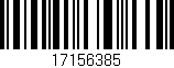 Código de barras (EAN, GTIN, SKU, ISBN): '17156385'